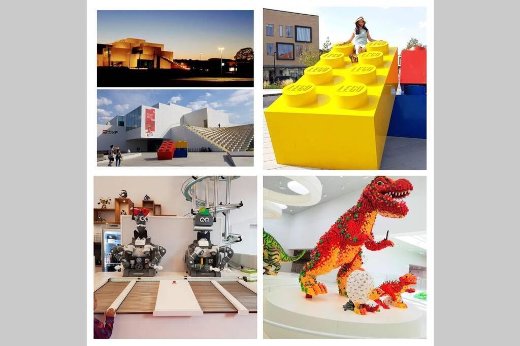 ビルン300 Meter Walk To Lego House - Door 9アパートメント エクステリア 写真